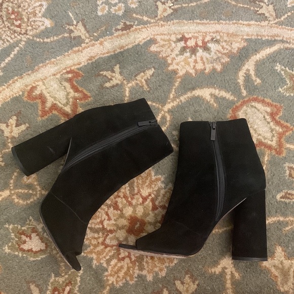 Donald J. Pliner Barri Rose Embellished Suede Booties - Picture 9 of 9